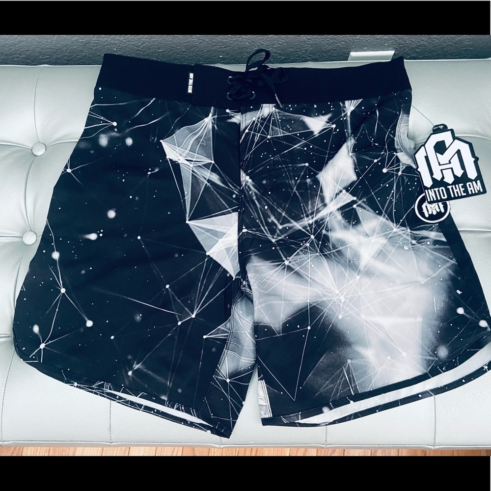 NEW! Into the AM Geometric Galaxy Swim Shorts
